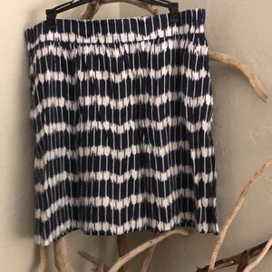 Loft okay like print skirt